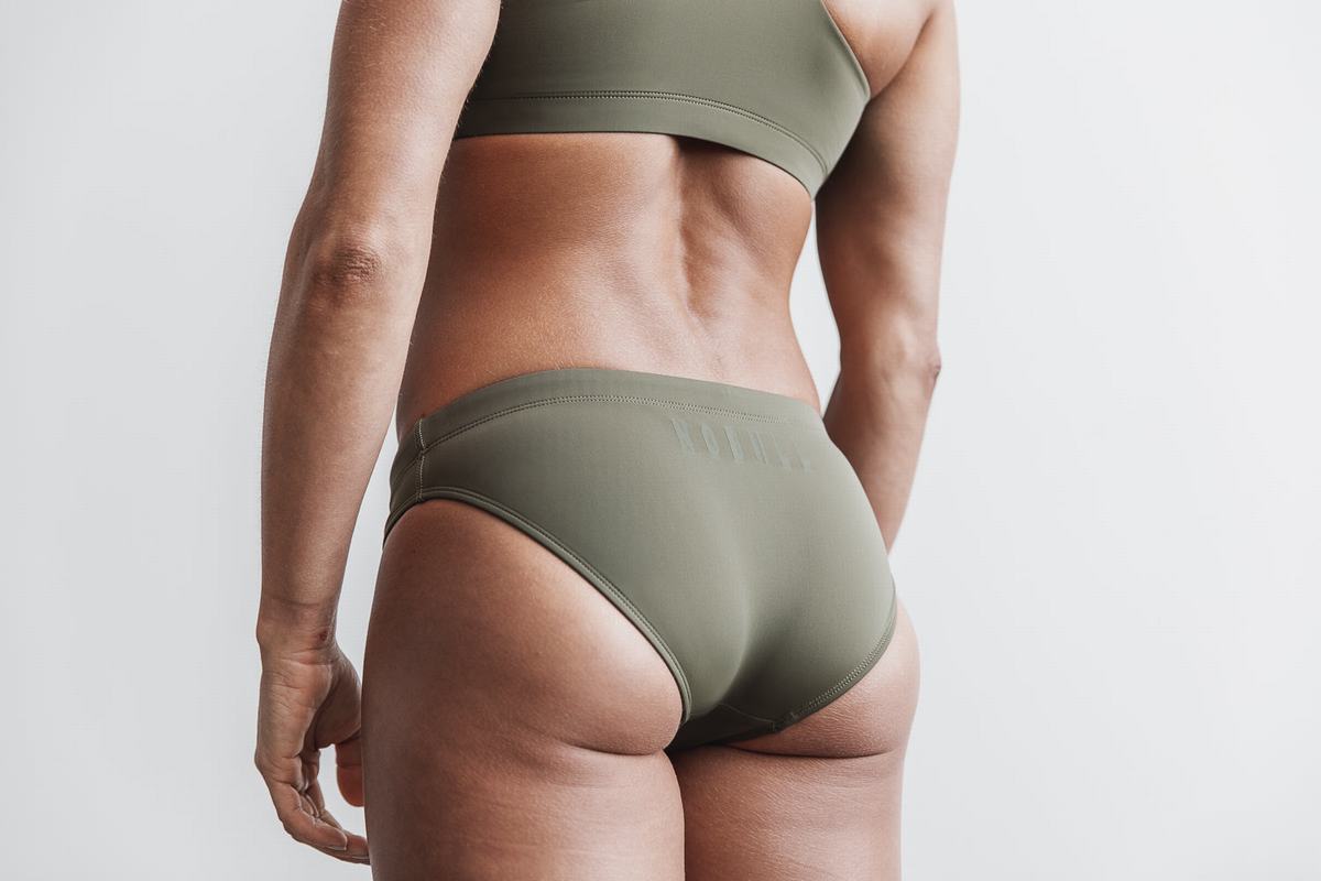 Nobull Women's Swim Bottom Green | Australia (UW4508)